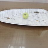 Free-form ceramic "fish" dish, modernist 1960