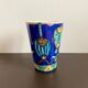 Hand-painted ceramic Fragonard vase