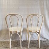 Bentwood bistro chairs - mid 20th century