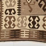 4x6 Kilim Vintage Oushak Area Kilim Rug, 103x192 Cm