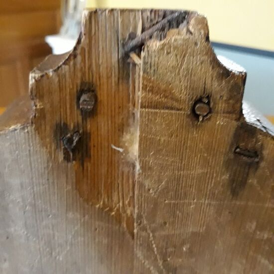 19th century console - Former private chapel