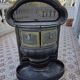 Antique wooden stove, Art Nouveau style