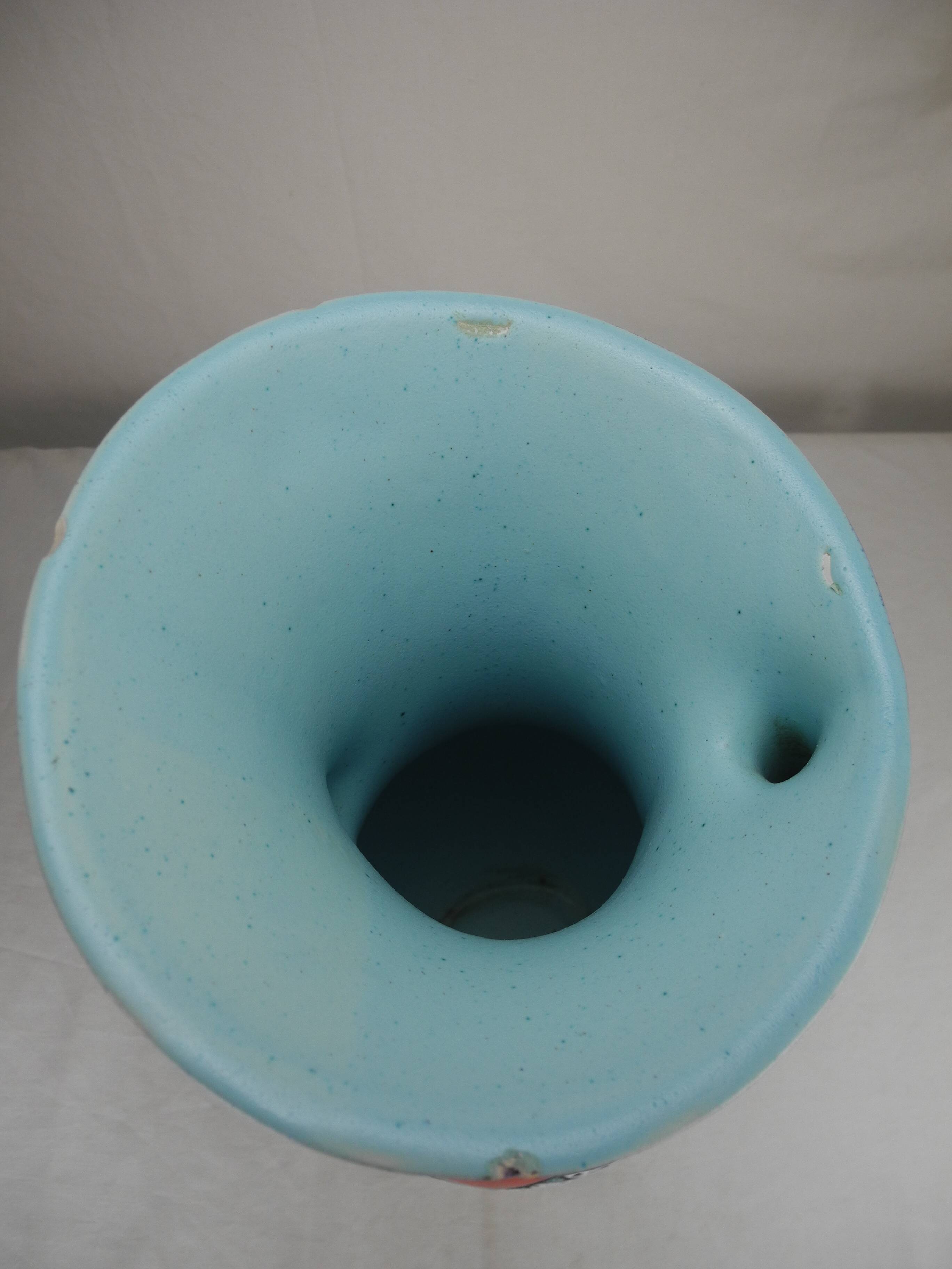 old Vallauris vase Pierre Fromentin vintage decor French vase 50s 60s