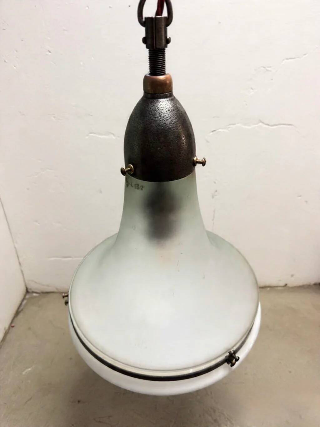 1920s Luzette Pendant Light By Peter Behrens For Siemens & Schukert