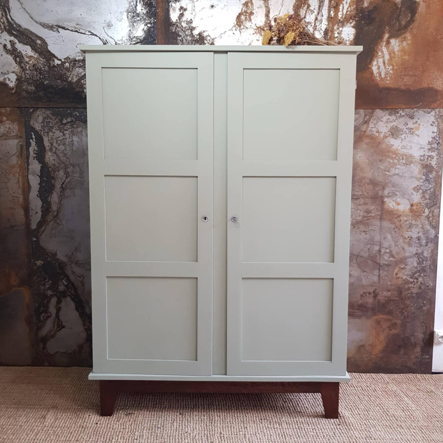 René Gabriel renovated celadon wardrobe