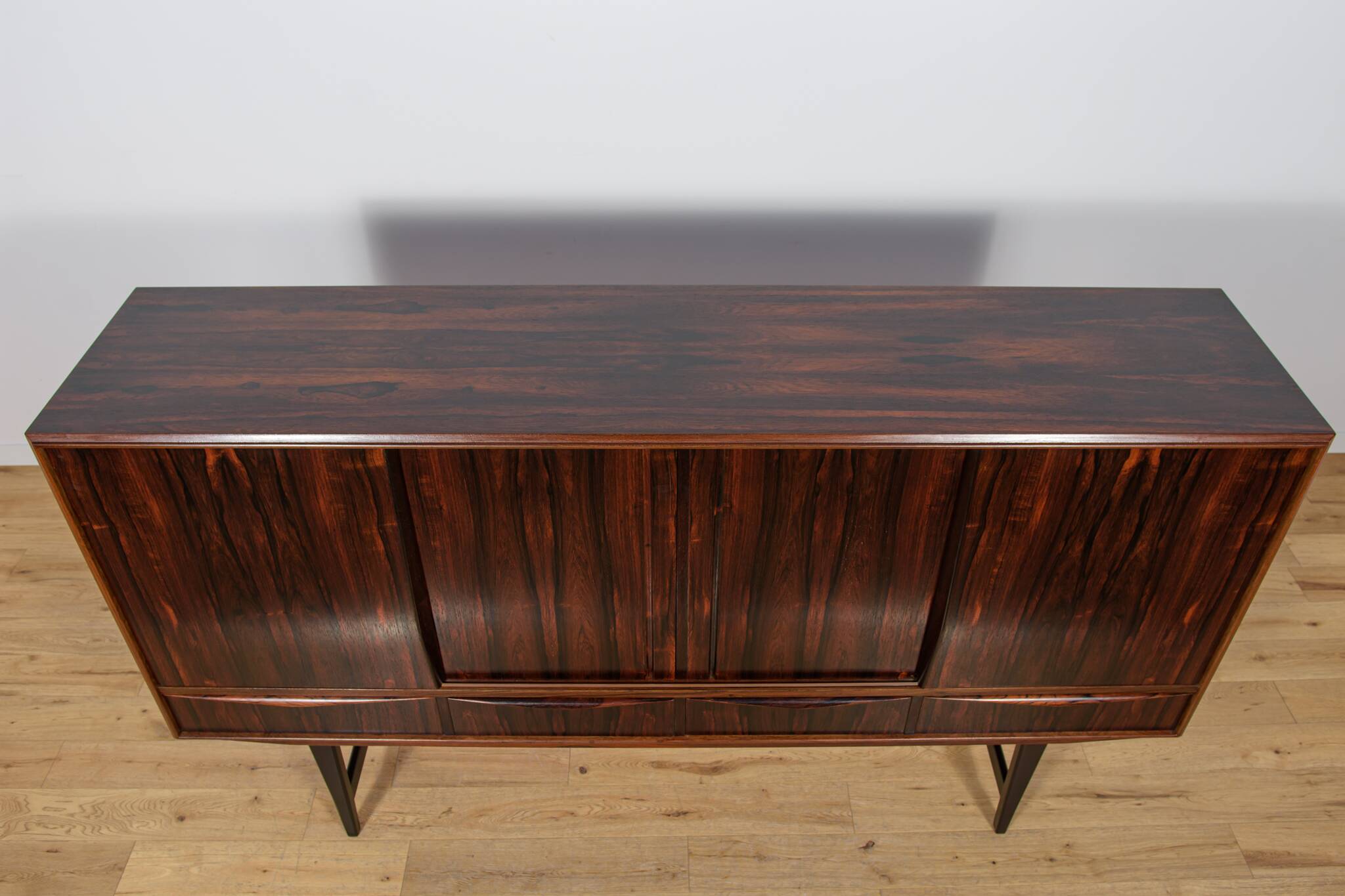 Mid-Century Danish Rosewood Sideboard by E.W. Bach for Sejling Skabe, 1960s
