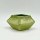 Vintage Ceramic Vase in Sage Green Bertoncello Handmade Decor, Italy, 1970s