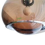 Meblo Guzzini 60s Italian pull down hanging lamp