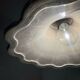 70s ceramic flower pendant light