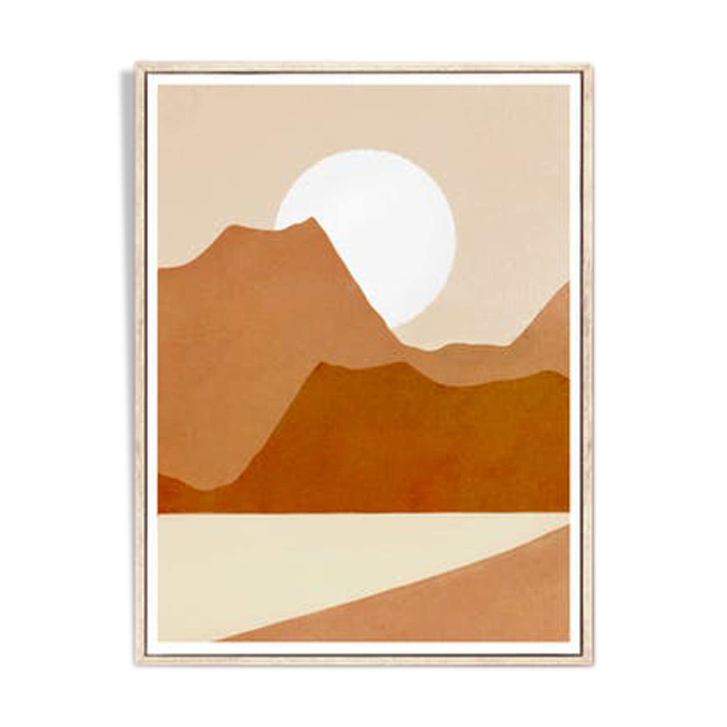 Art print Mountain view A3