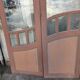 4 Art Nouveau partition doors + transom