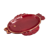 Empty vintage fish bag ceramic from Vallauris