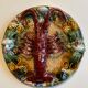 Assiette de poterie portugaise Palissy
