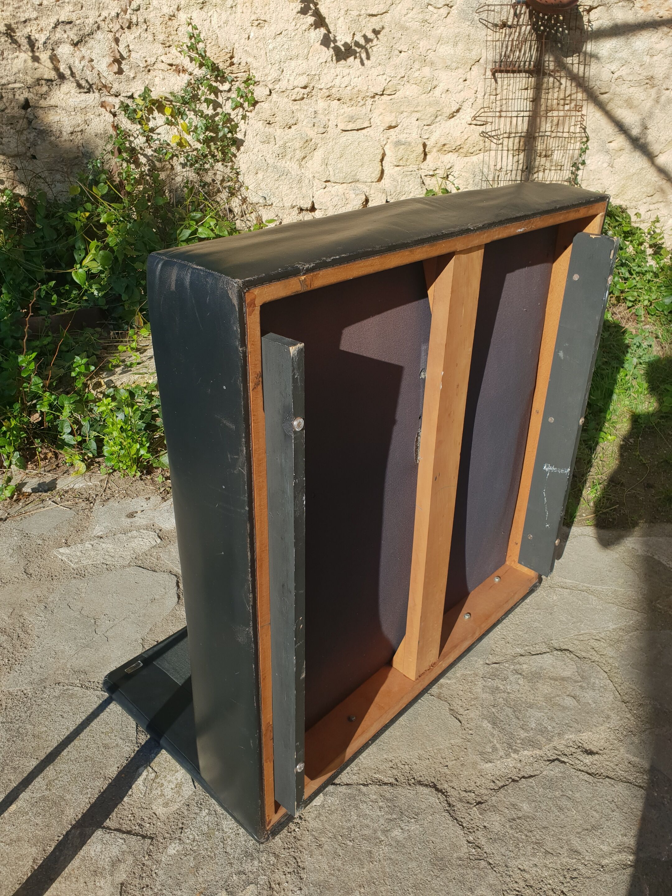 Pair of drivers in black leather