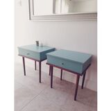 Paire de chevets vintage