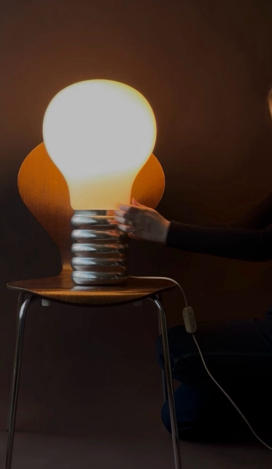 Ingo Maurer Bulb Lamp, Germany 1970