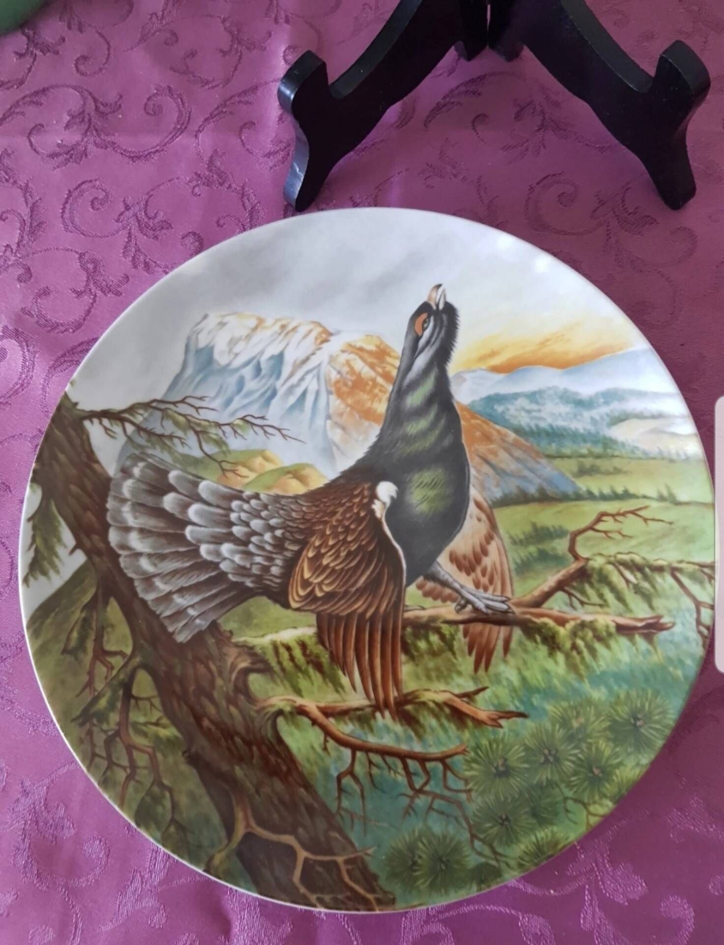 Assiette decorative murale,AK Kaiser, Germany
