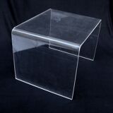 Pull-out coffee tables 1970 in plexiglass