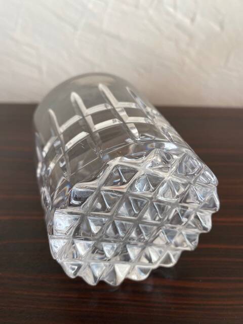 Vintage 70's Crystal Whiskey Glasses