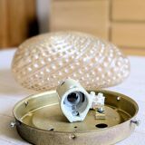 Plafonnier ambré vintage (L-0186)