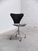 1st edition '3117' swivel desk chair by Arne Jacobsen for Fritz Hansen, 1955