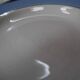 Lot de 6 assiettes creuses l’Amandinoise contour bleu et doré 7885