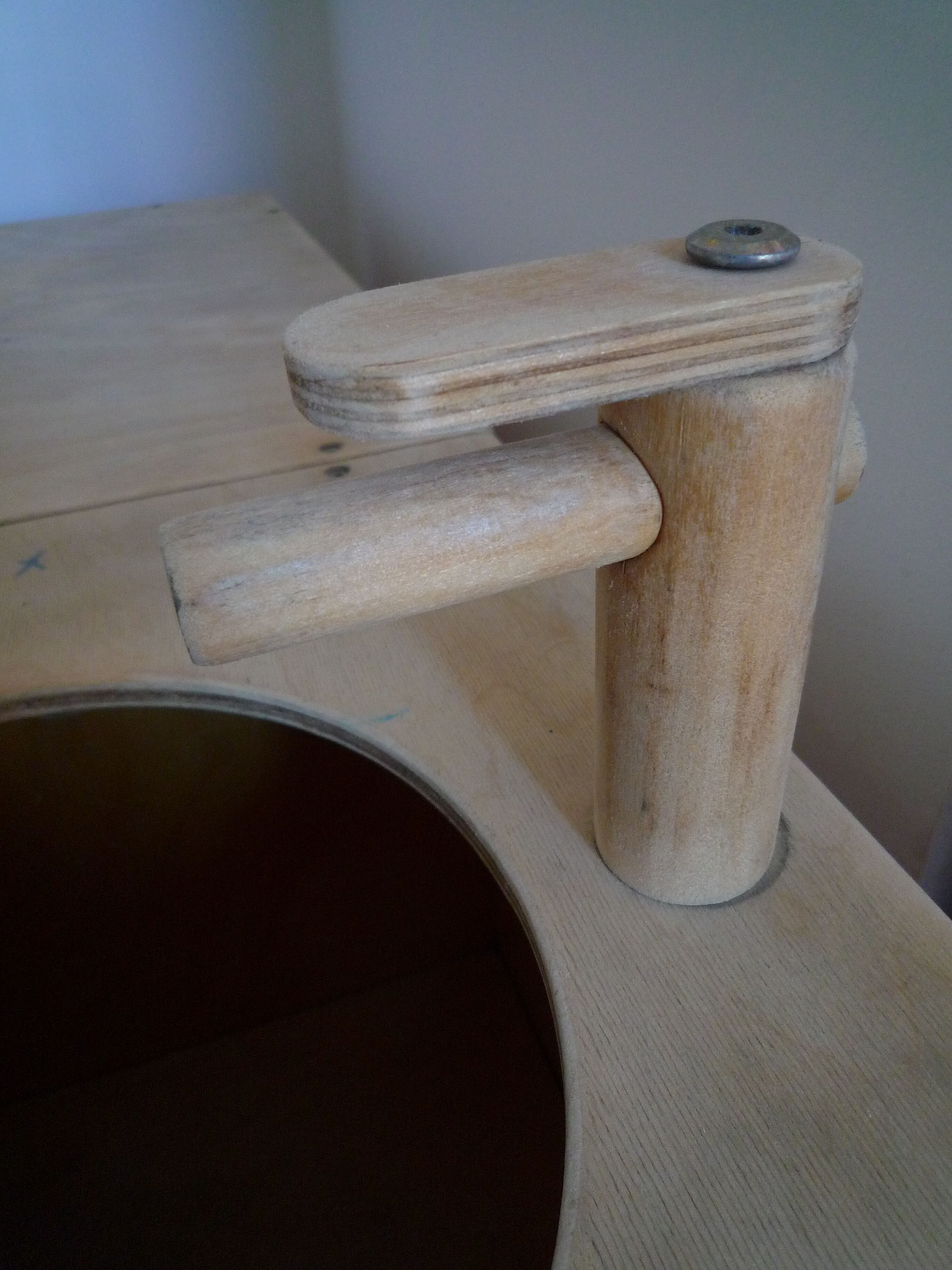 Corner kitchen in wood / dinette brand WESCO, vintage 90s