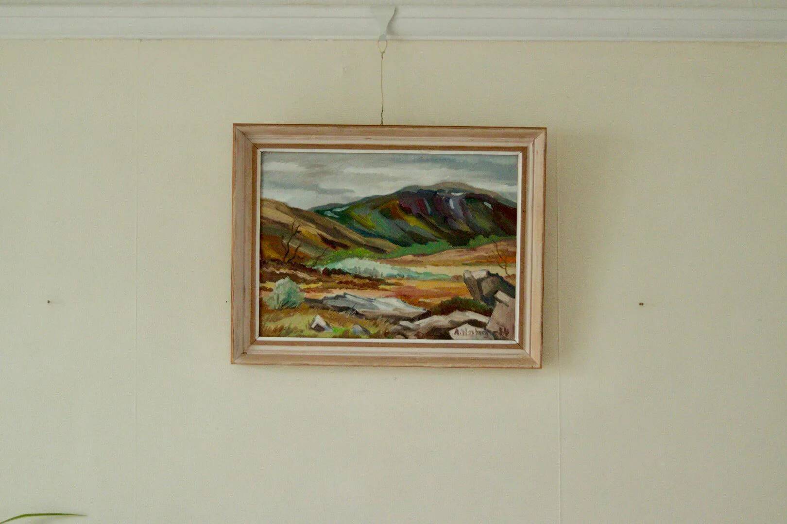 "Landscape with Mountain" A Woxberg