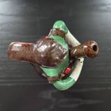 Handmade anthropomorphic pitcher