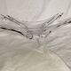 Vintage centrepiece – Pressed glass / crystal – Star shape – 1950s