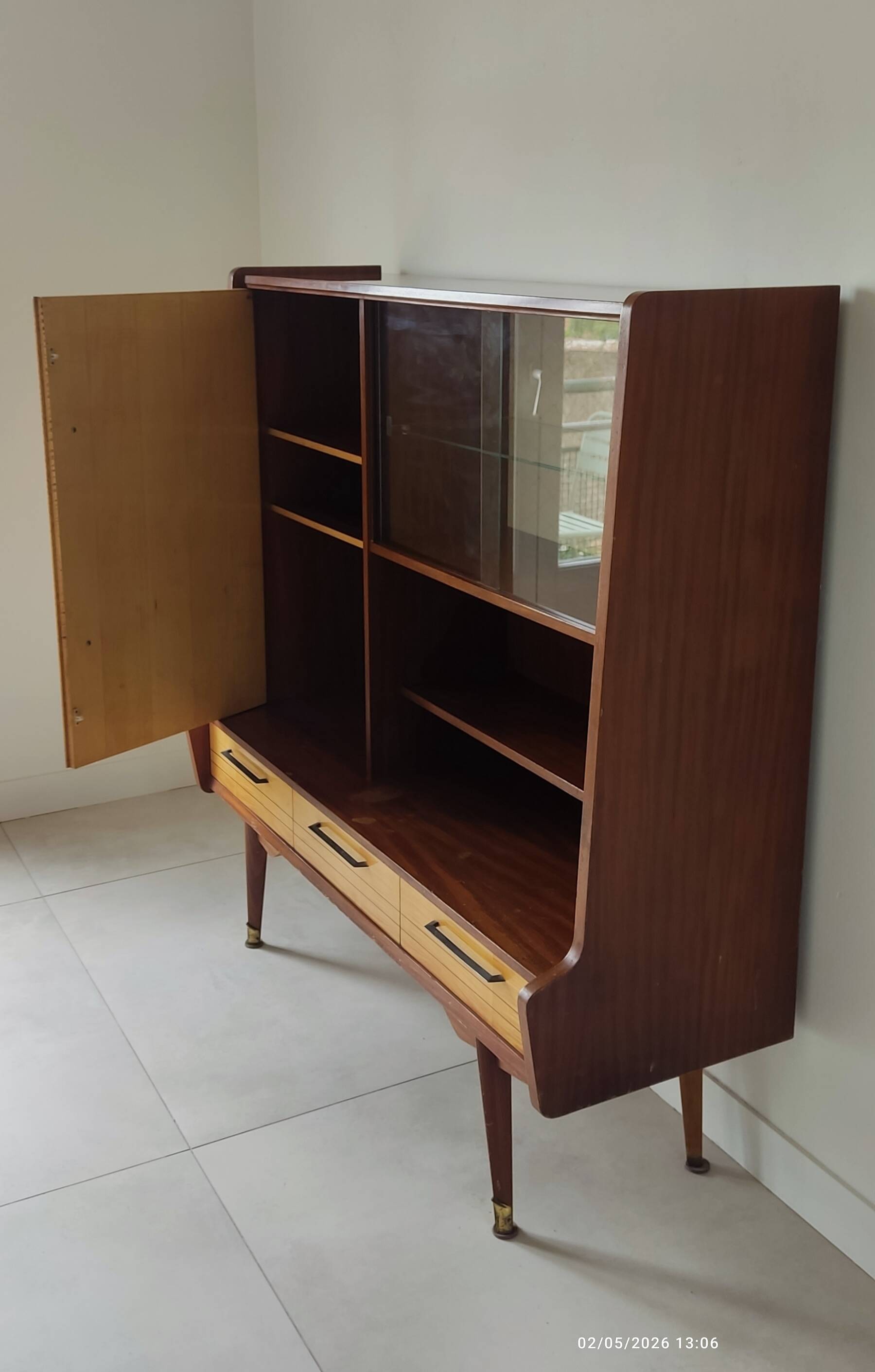 Vintage 1960s sideboard - scandinavian style -
