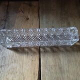 Trinket bowl rectangular crystal