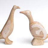 Moroccan beige birds, 70s