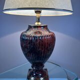 Luxury marbled ceramic lamp from the 80s