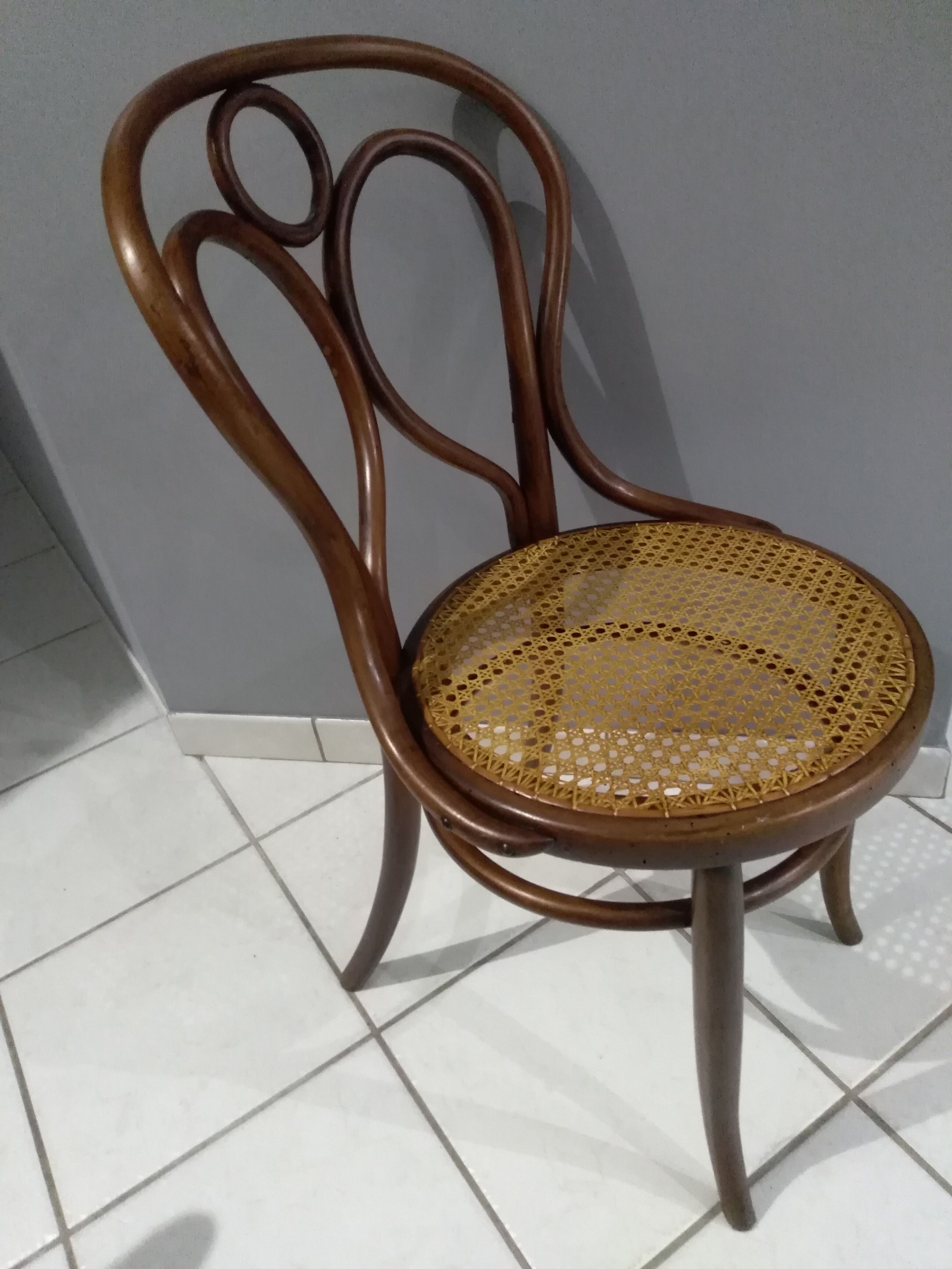 Following 3 Bistro chairs Fischel 1900