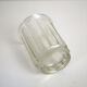 Lot of 3 thick glass jars