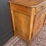 Two-door walnut buffet Louis XV period 19th century