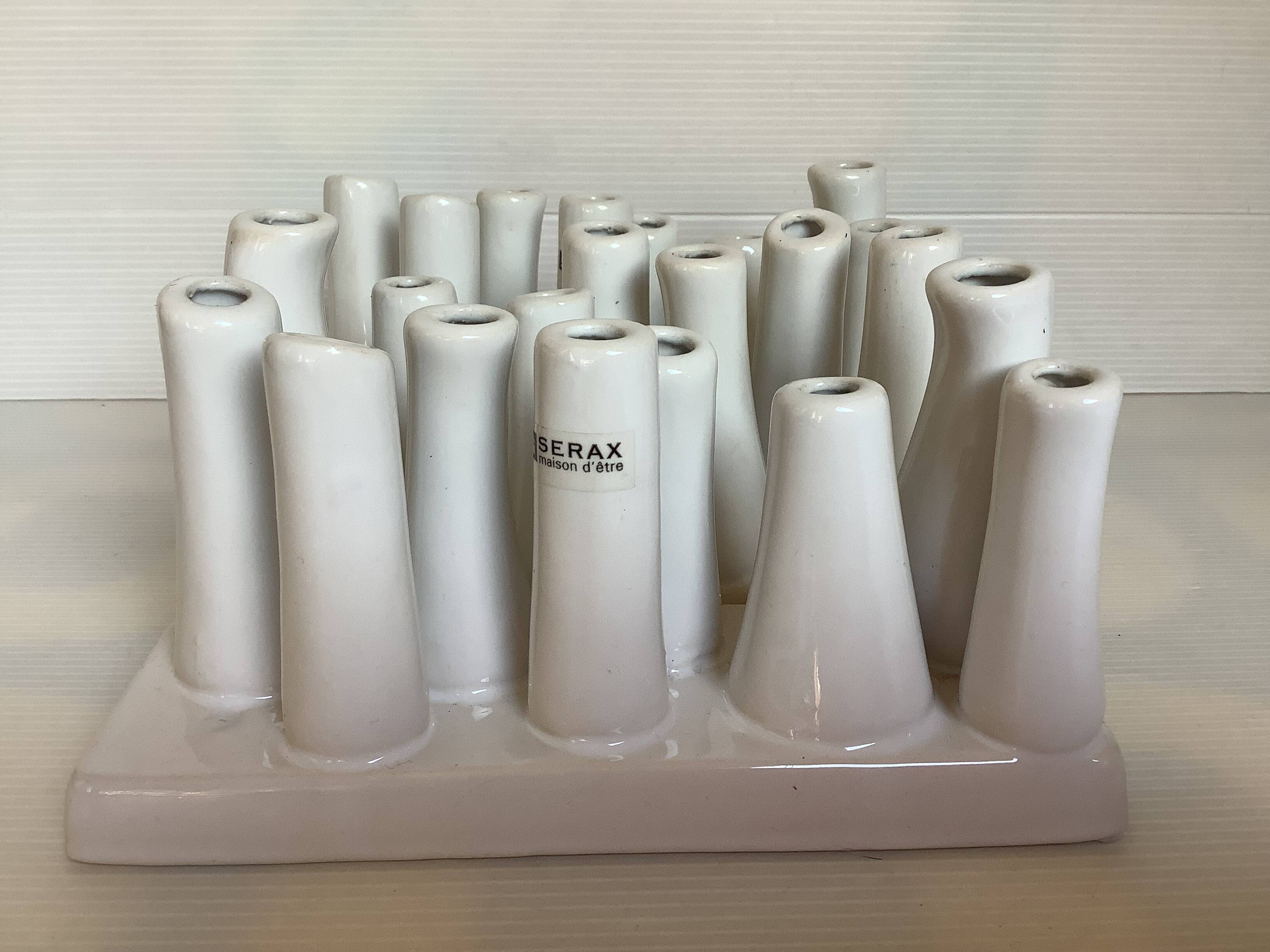 Trio de piques fleurs vases Serax