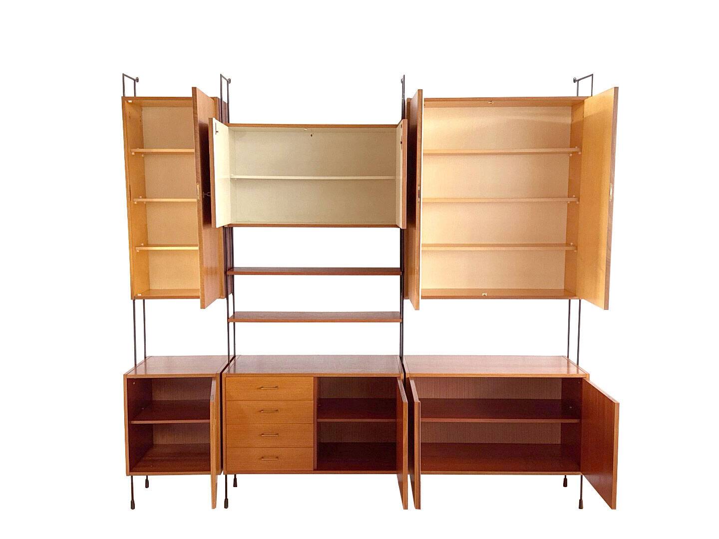 Vintage Omnia wall unit by Ernst Dieter Hilker, 1960s