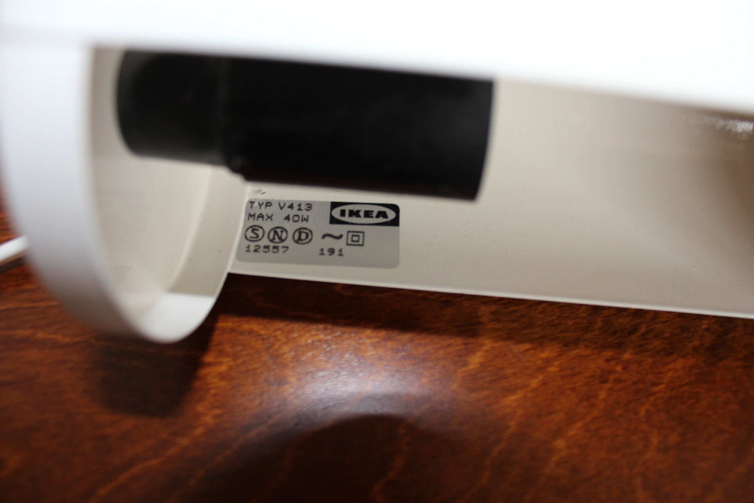 Adjustable cylindrical wall lamp Ikea V413