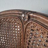 Louis XV caned office chair, 19th century