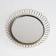Brass loops mirror by Josef Frank for Svensk Tenn, Sweden 1950s.