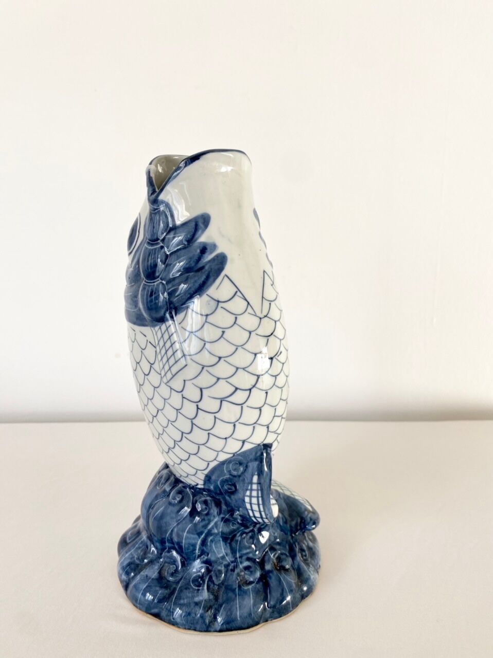 Ceramic fish vase