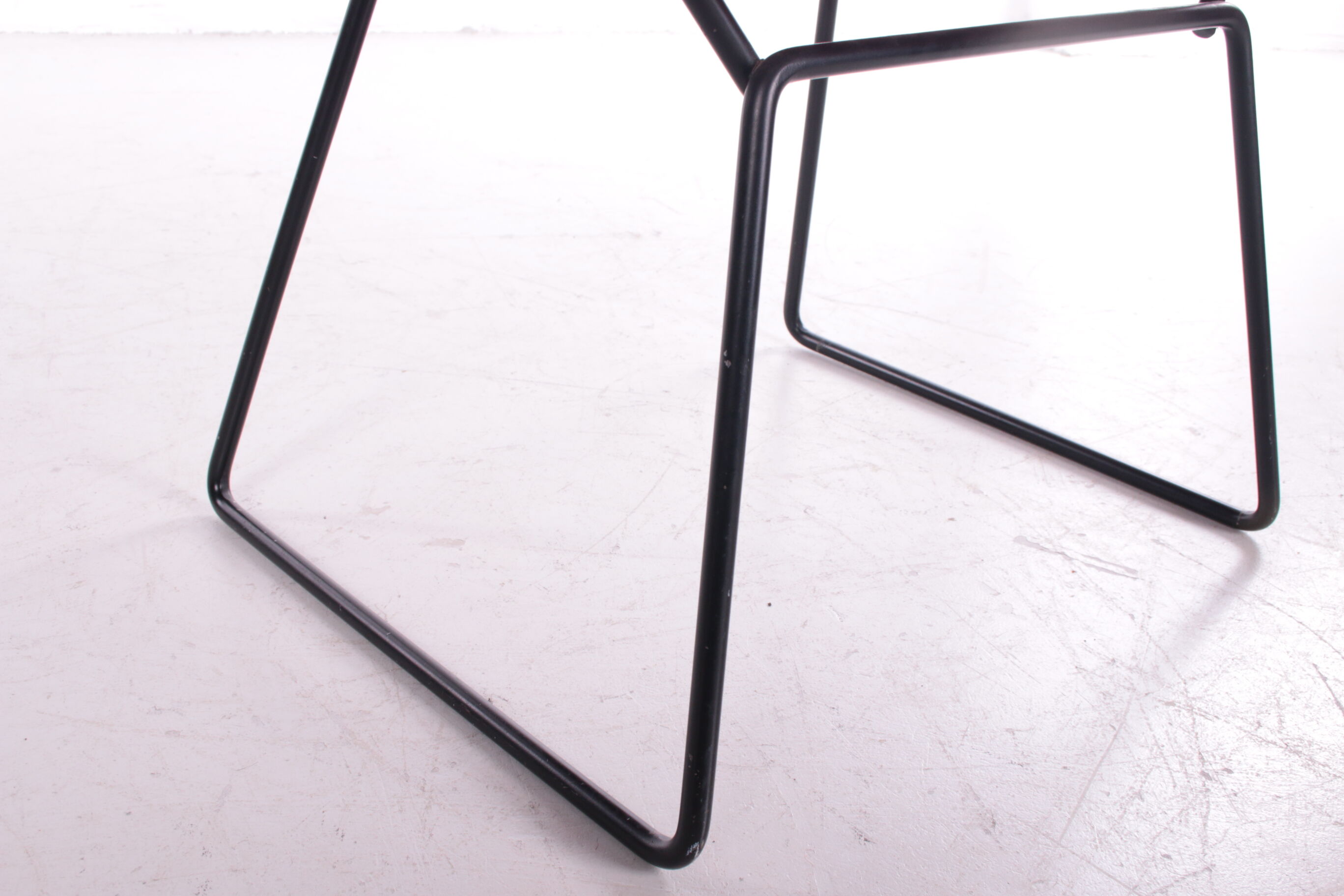 Design Harry bertoia for Knoll, Model Bird Armchair with Ottoman, 1980s