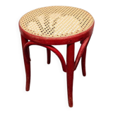 Tabouret craie rouge années 50