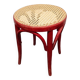 Tabouret craie rouge années 50