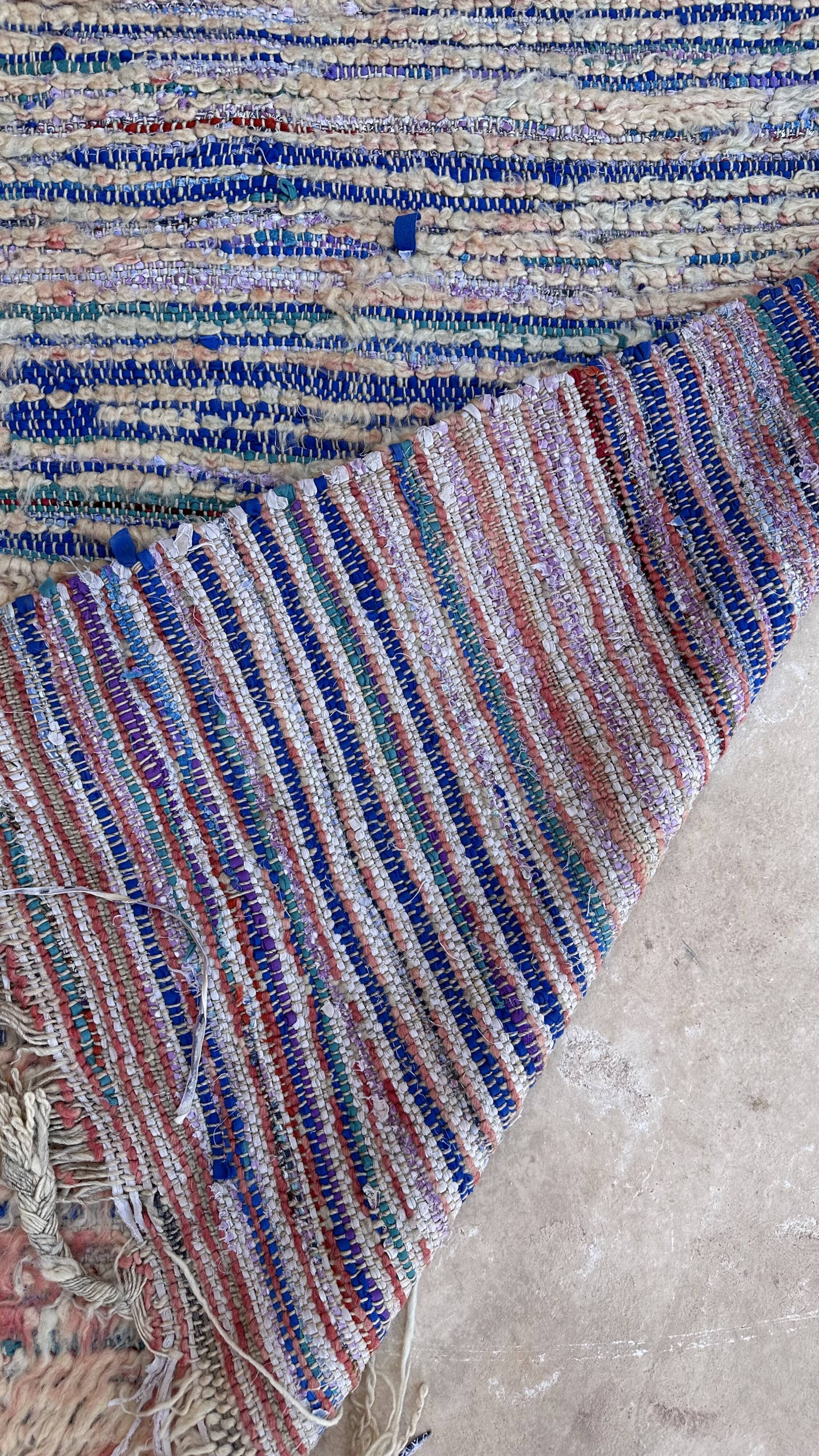 Old Berber carpet 93 x 238 cm