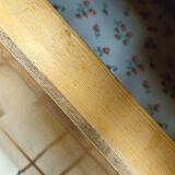 Solid walnut chest of drawers from the 1960s.