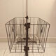 Old metal cradle from the late 1920s