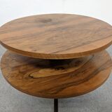 Round tripod coffee table from the 50s/60s